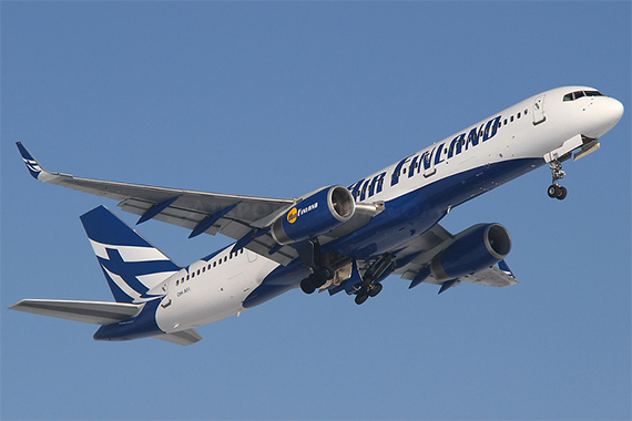 Boeing 757 von Air Finland in Wien - Foto: Austrian Wings Media Crew