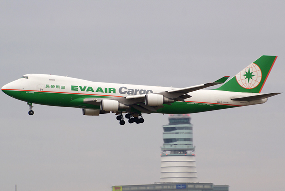 Fliegt Wien nicht mehr an: Eva Air Cargo mit einer Boeing 747-400 - Foto: R. Reiner / Austrian Wings