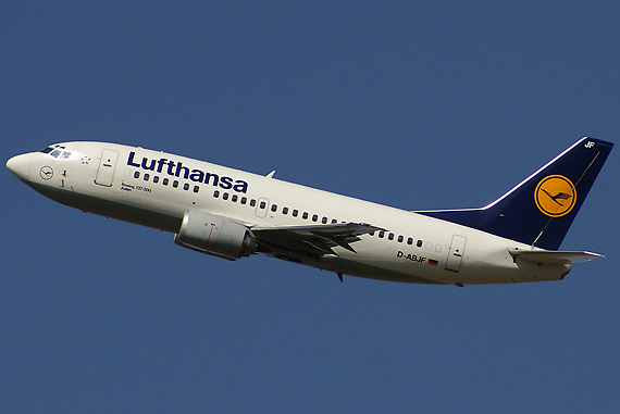 Boeing 737-500 der Lufthansa - Foto RR / Austrian Wings Media Crew