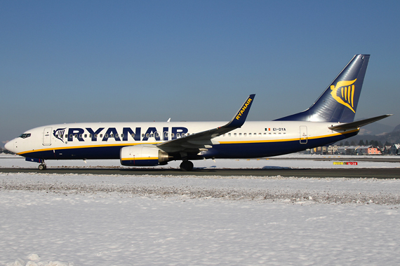 Boeing 737-800 von Ryanair - Foto: Austrian Wings Media Crew