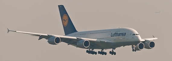 LH A380 Taufe Wien