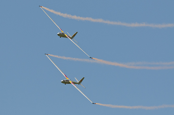 Das Team Blanix präsentierte Segel(kunst)flug auf höchstem Niveau - Foto: Markus Dobrozemsky