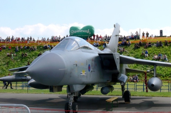 Britischer Tornado-Jet in Zeltweg - Foto: Franz Zussner