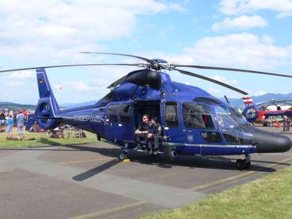 EC-155 der Bundespolizei (Deutschland) - Foto: Franz Zussner