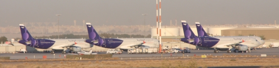 Abgestellte Flugzeuge in Kuwait