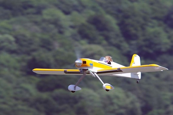 Die "Dragon Lady" im Flug Die "Dragon Lady" im Flug