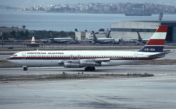 Die OE-IDA am alten Athener Flughafen, 21. November 1979 - Foto: Kjell Nilsson