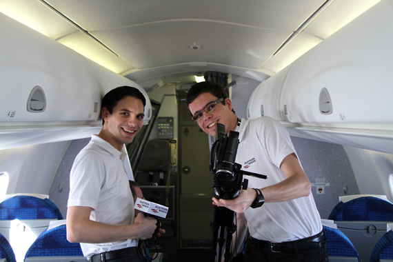 Die Austrian Wings Media Crew - Foto: R. Reiner / Austrian Wings Die Austrian Wings Media Crew - Foto: R. Reiner / Austrian Wings