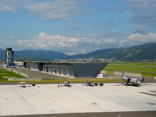 Fliegerhorst Zeltweg mit neuem Tower - Foto: P. Radosta / Austrian Wings