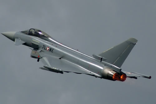 Eurofighter beim Start - Foto: R. Reiner / Austrian Wings