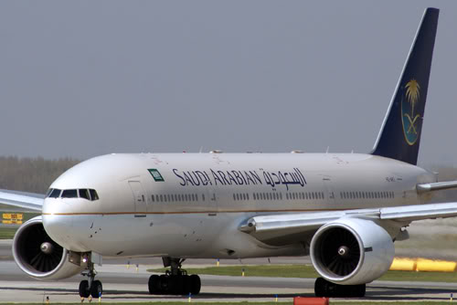 Boeing 777-200ER von Saudi Arabian in Wien - Foto: R. Reiner / Austrian Wings