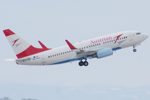 Mit der OE-LNO tragen nun alle Boeing 737-600 und 737-700 der AUA auch Austrian Bemalung; die Umbemalung der restlichen 737-800 folgt sukzessive - Foto: R. Reiner / Austrian Wings